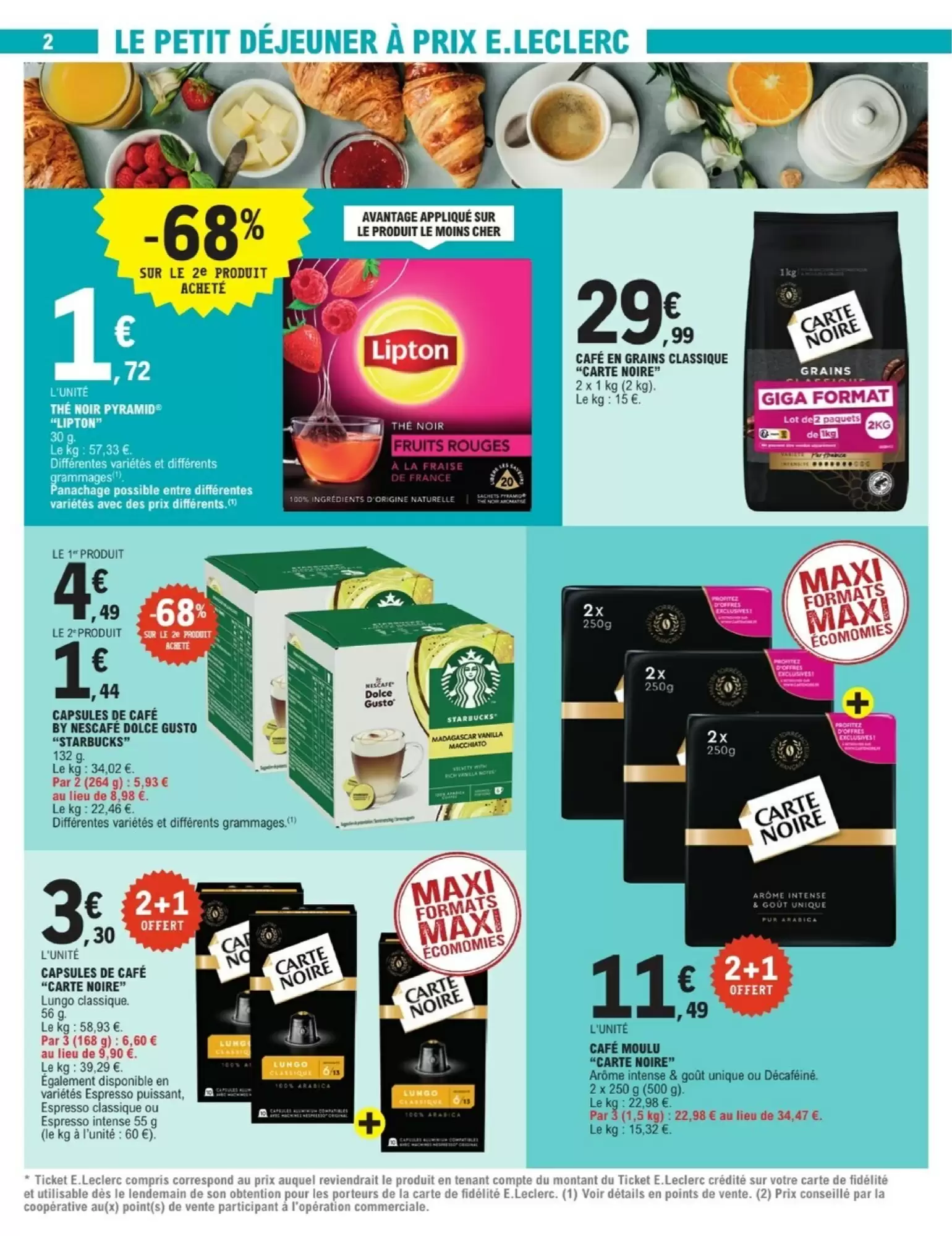 🔥E.Leclerc Catalogue – Maxi Format & Maxi Économies
