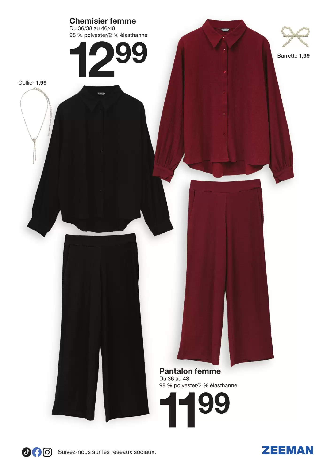 👗Zeeman Catalogue 🎉 Tenues de Fête & Déco à Petits Prix