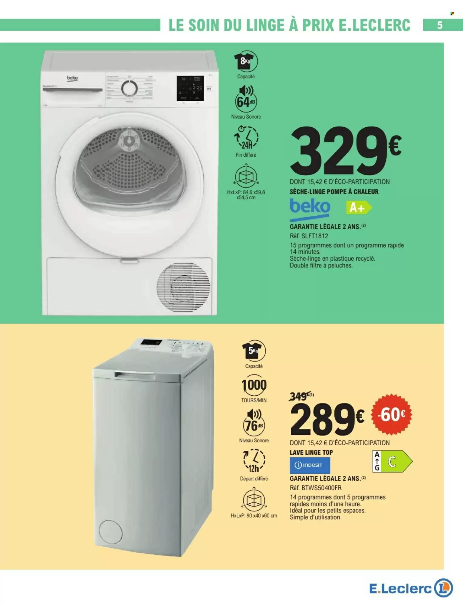 🏠 E.Leclerc Catalogue - Spécial Arts Ménagers! 🎯