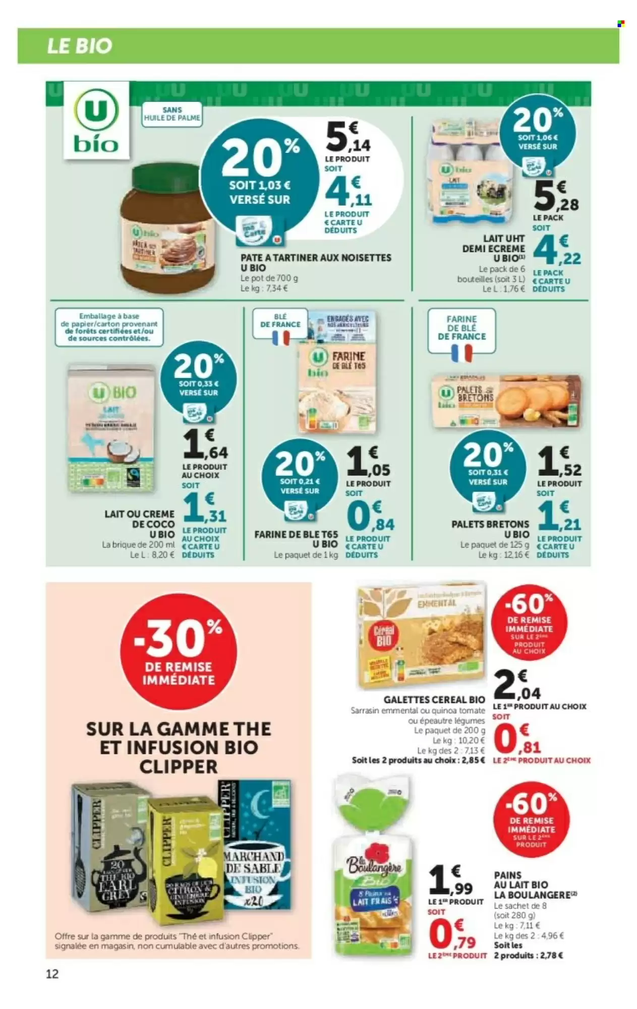 🧀 Promo Super U du 17 février au 1er mars 2026 : fromage tartiflette Ermitage & jambon cuit en réduction