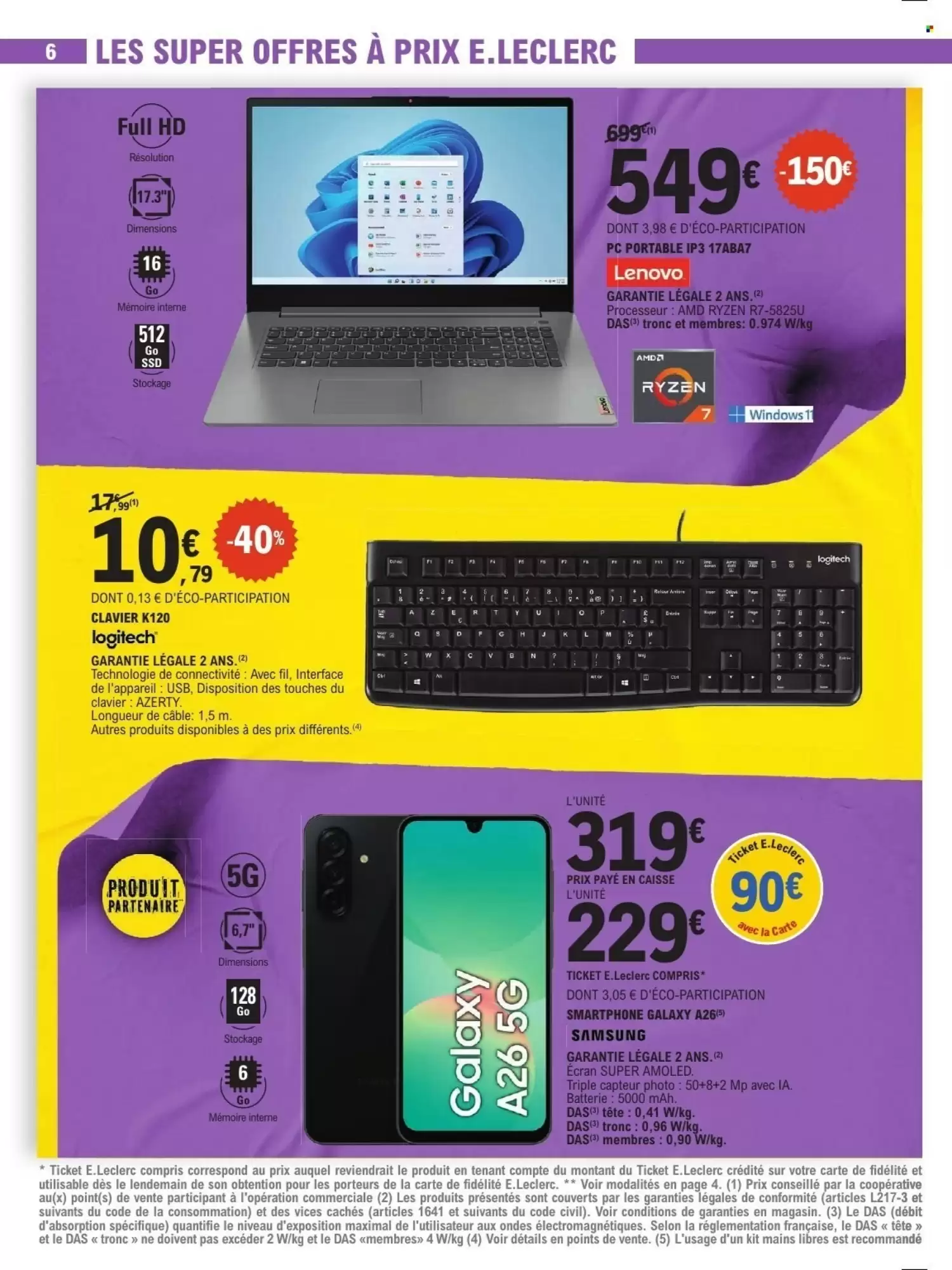 💥 E.Leclerc – Oui aux Super Pouvoirs d'achat 2+1 Offert