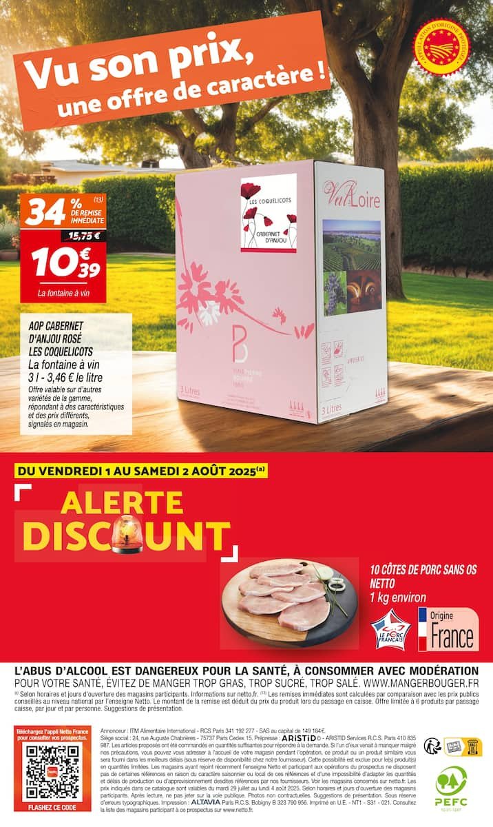 🤑 PRIXBAS chez Netto Catalogue 🛍️ | On gagne tous!