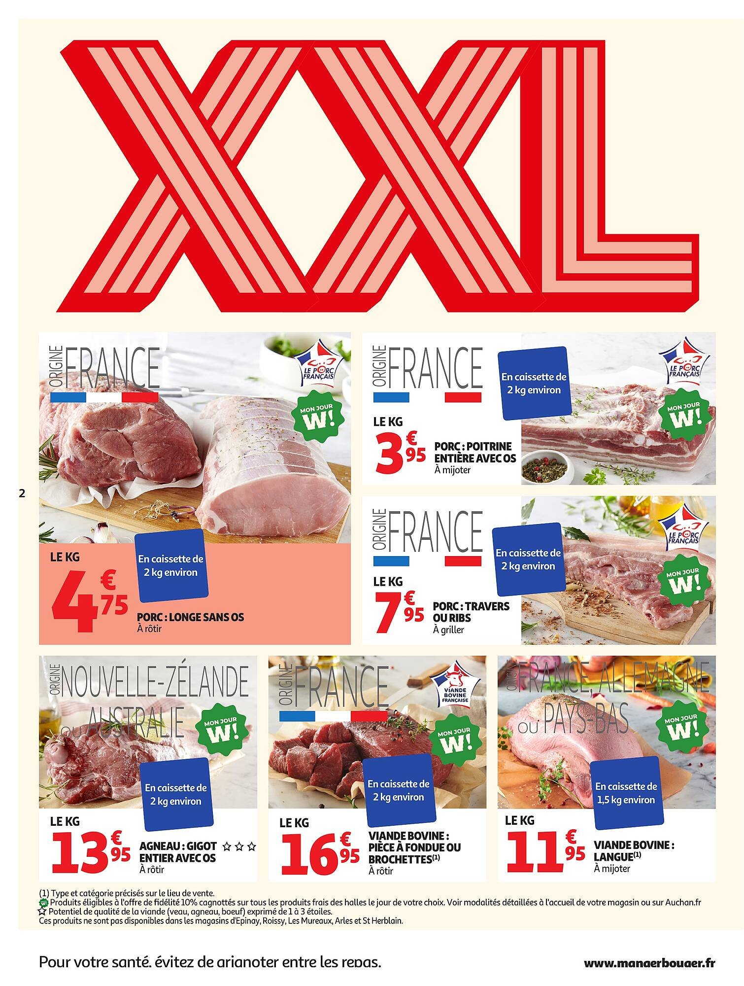 📢 Auchan Prospectus XXL – Promotions & Gros Volumes à Petits Prix