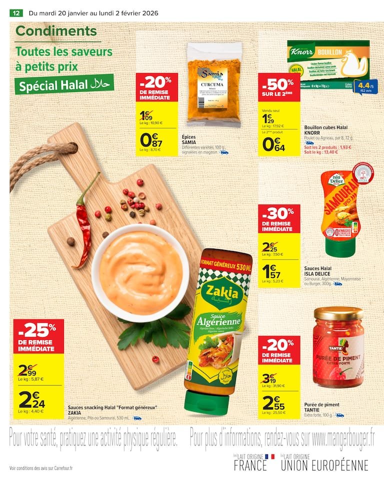🍗Carrefour Halal : promos Isla Délice – jusqu’à -30%