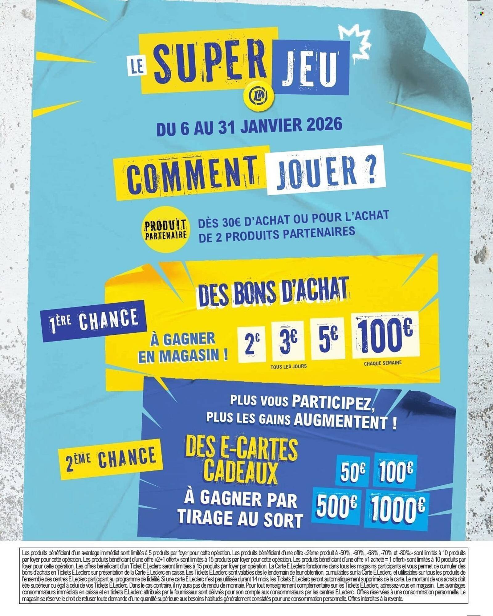 🐟 E.Leclerc Prospectus – 2+1 Offert Colins MSC