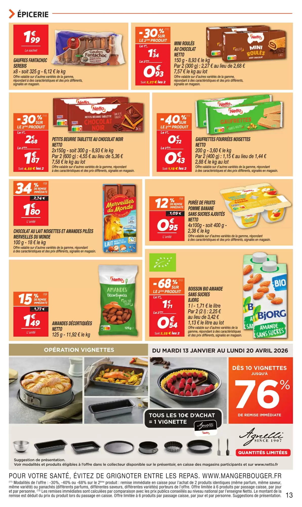 🍜Netto : nouilles & nems en promo – offres spéciales