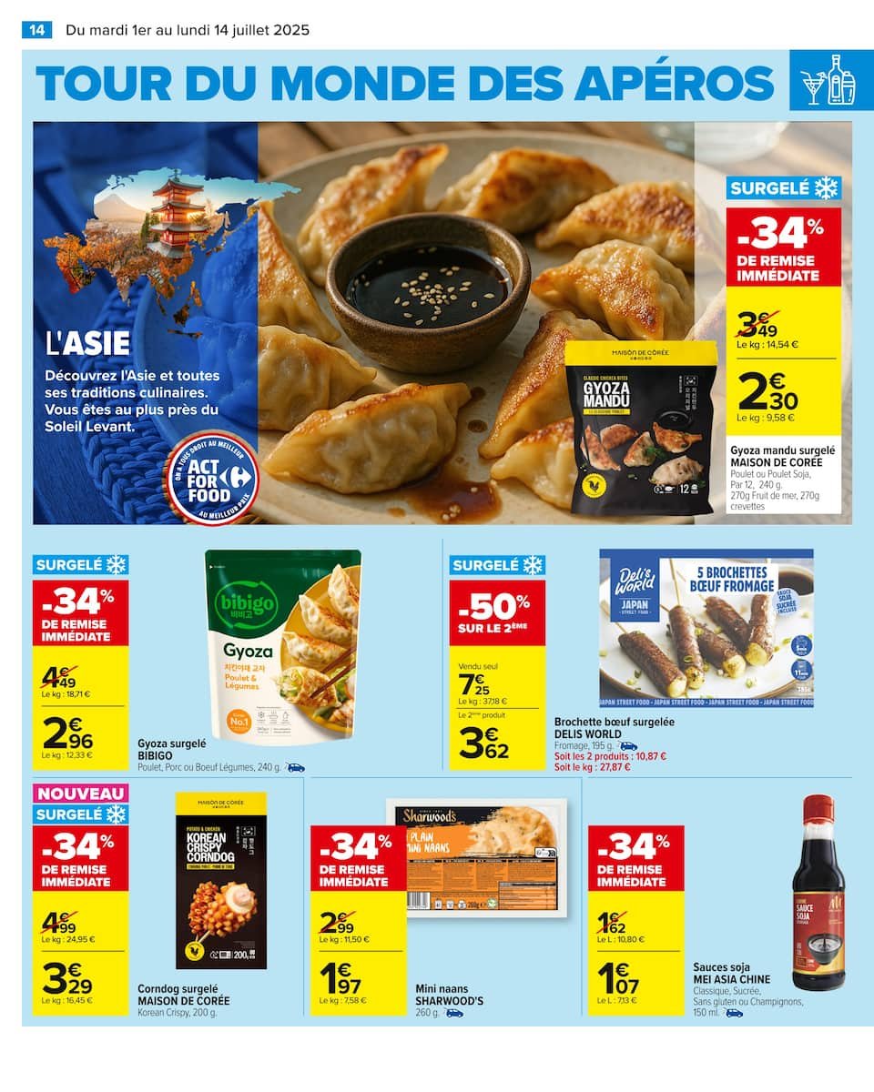Carrefour Prospectus 🎉 | Offres Spéciales du 1er au 14 Juillet 🇫🇷🔥