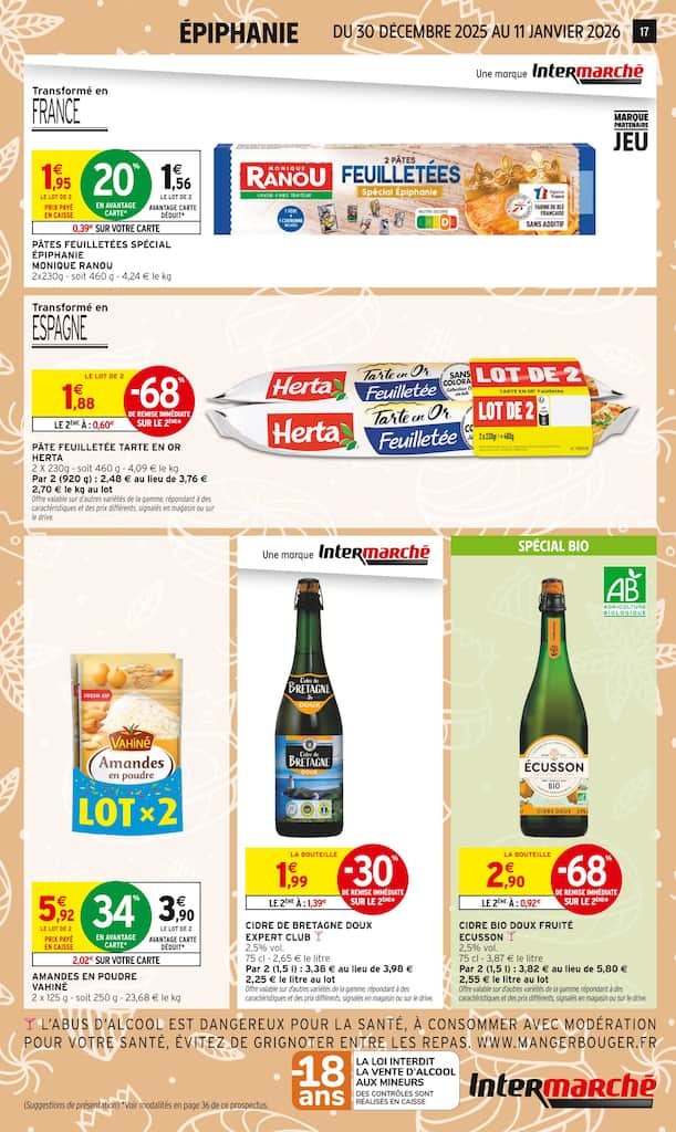 📅 Intermarché Catalogue du 30/12 au 11/01 – Bons Plans
