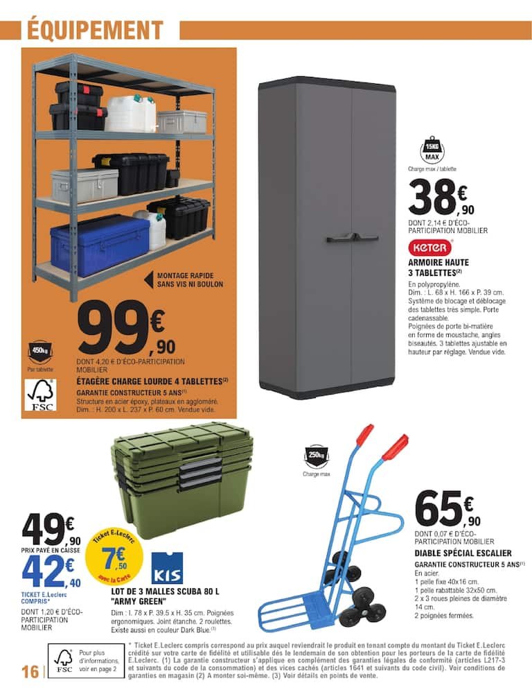 🚿BRICO E.Leclerc : promo salle de bain – douche relaxante