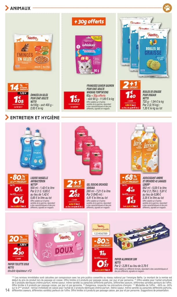 🛒 Netto Prospectus – Nouvelle Offre Exclusive Ma Carte Netto ✨