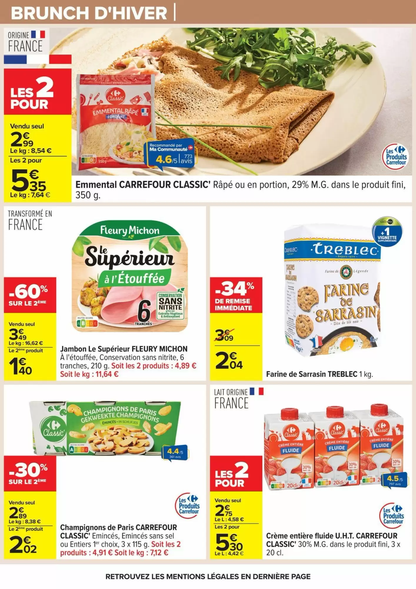 🎁 Carrefour : Catalogue du 23/12 au 05/01 — Offres fêtes