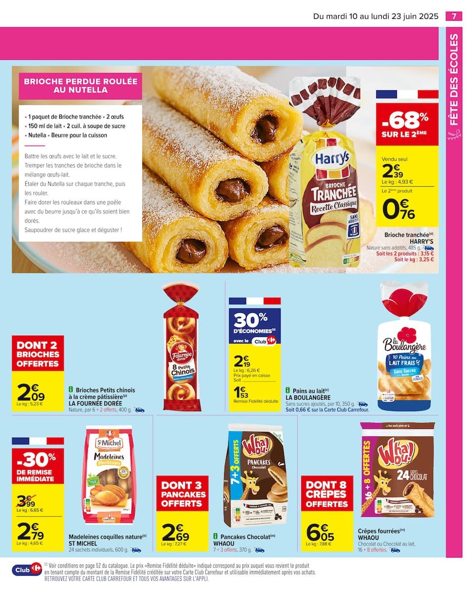 🎒 Carrefour Catalogues- Promo FÊTE DES ÉCOLES 📚✨