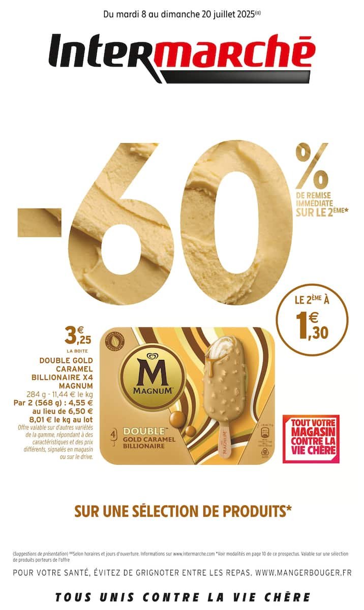 Intermarché 🛒 -60% immédiat 🤯 | Promo sur le 2ᵉ article