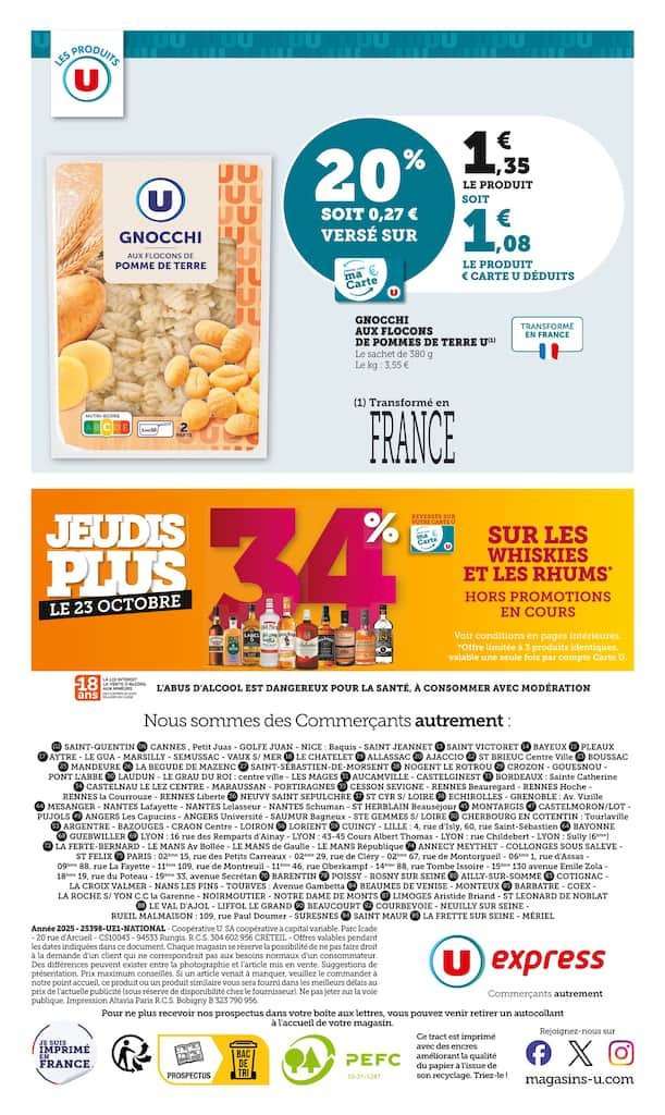 🎃 U Express Catalogue Halloween 2025 – Prix Bas & Offres Spéciales 👻