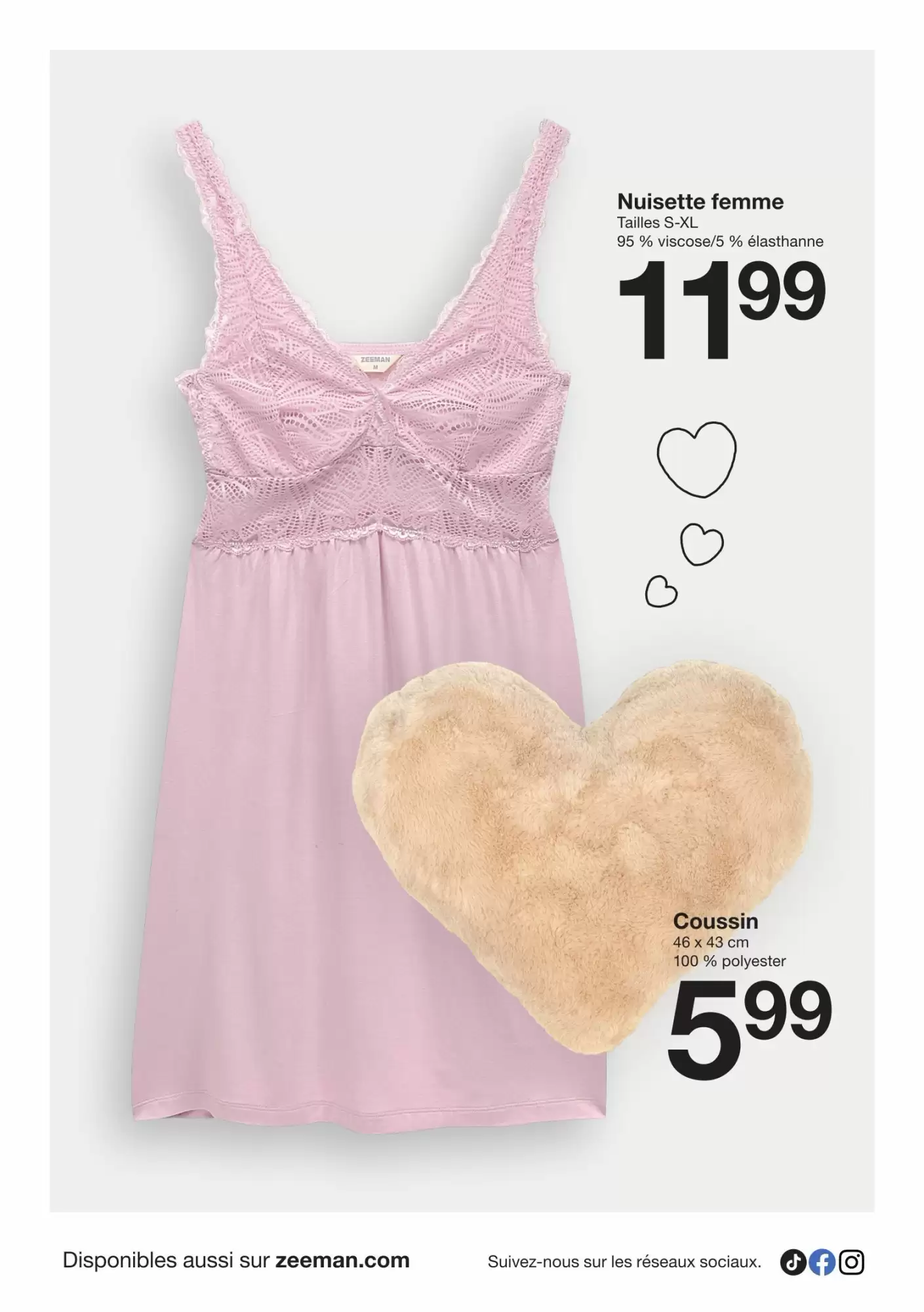 🧥ZEEMAN Catalogue : Collection enfants à cœurs – du 17 au 30 janv.