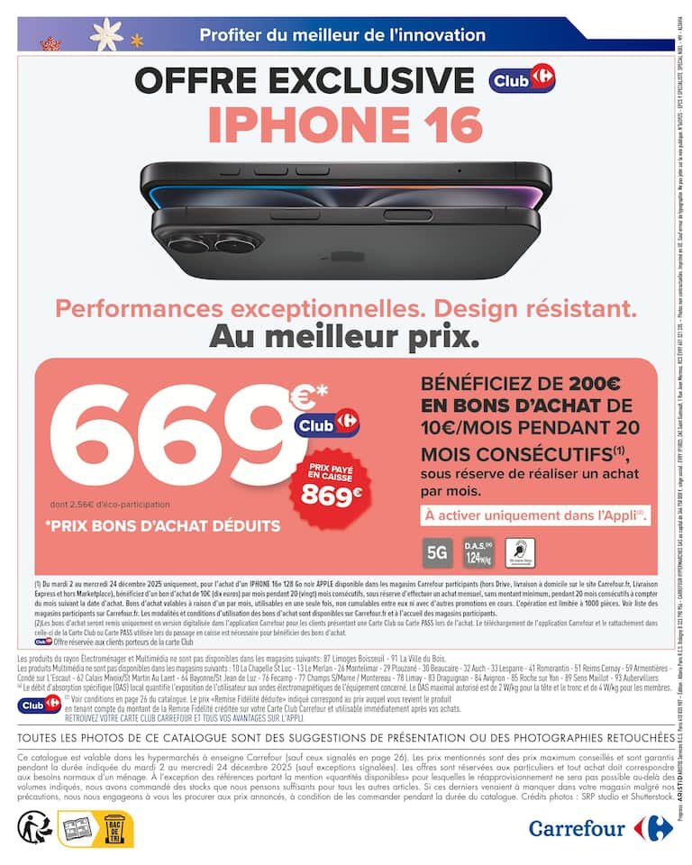 🎅Carrefour Noël | Catalogue Fêtes 2025