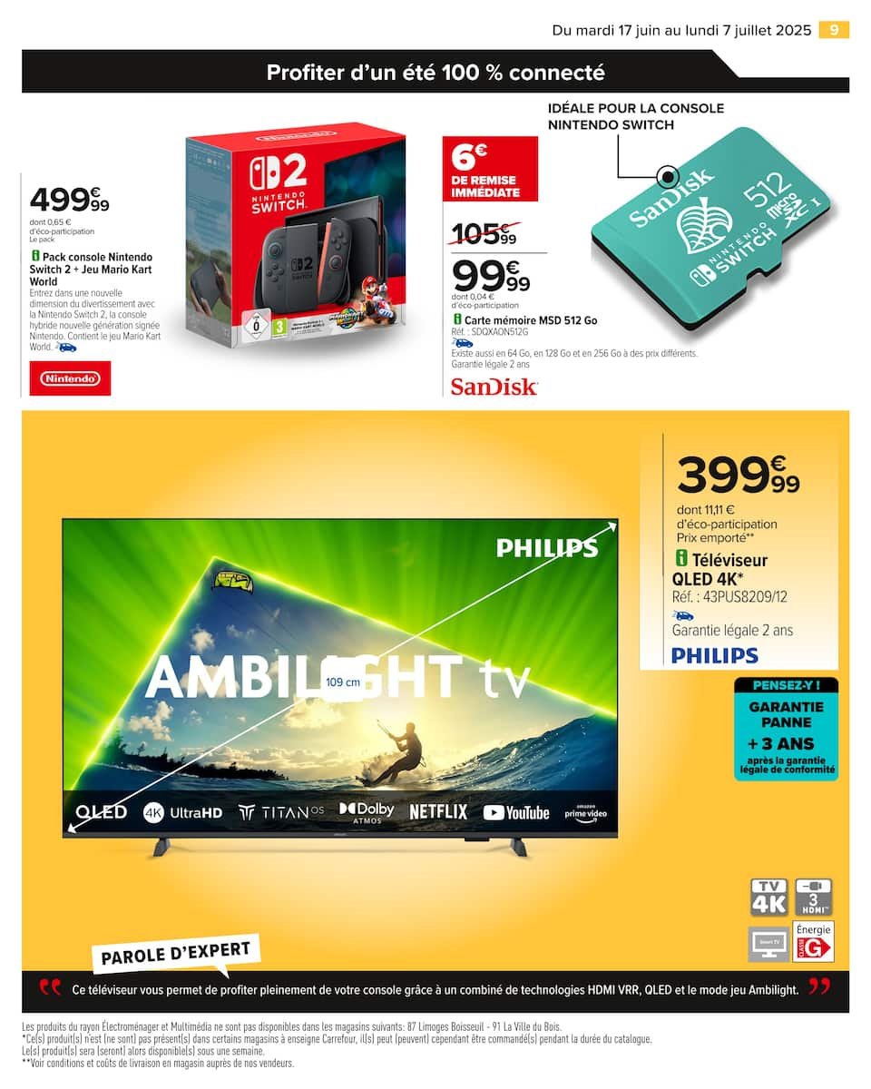 Carrefour – Catalogue High Tech 🌐🔥 :  📱 Passez l’été connectés à vos envies avec Carrefour ! ☀️