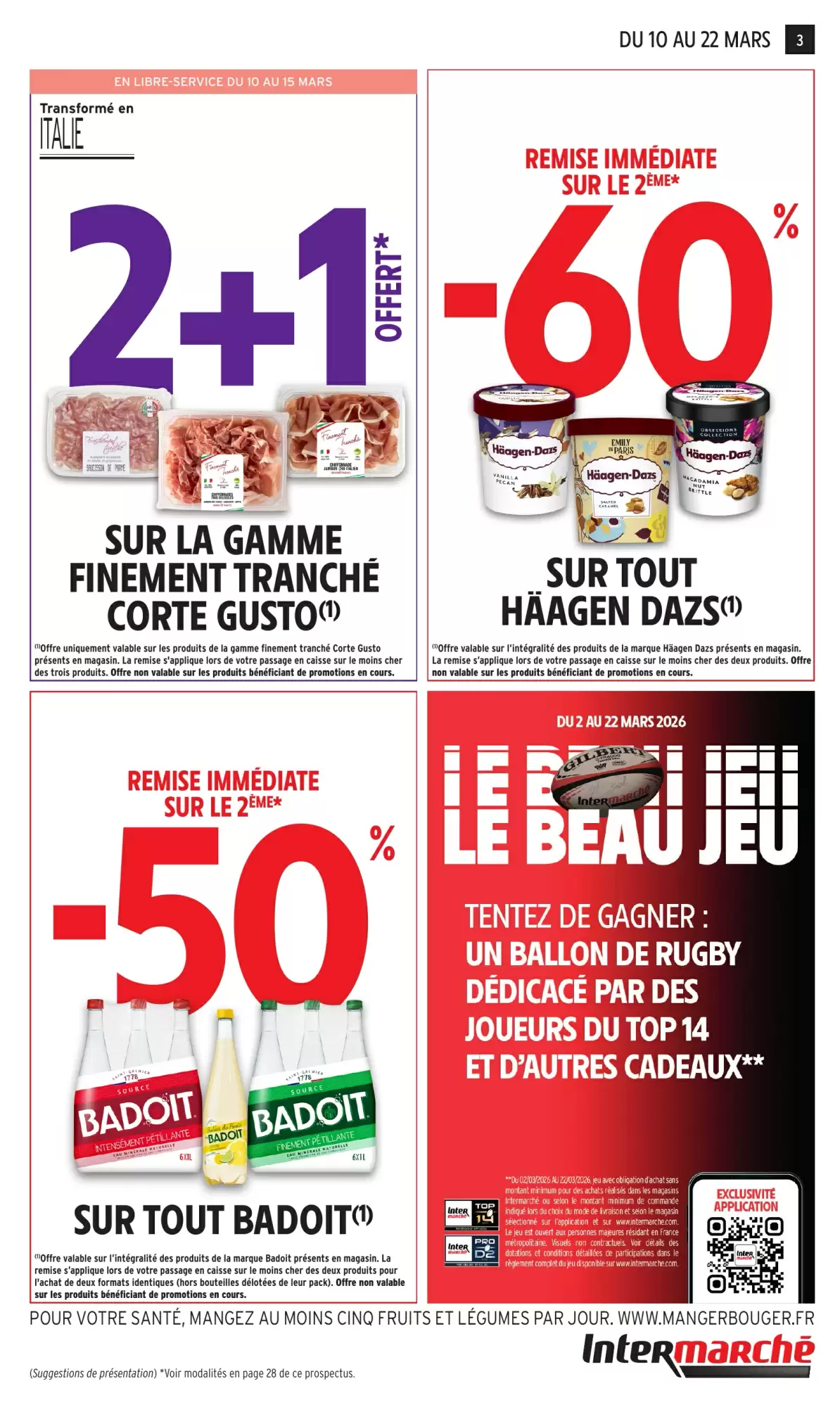 🌿Intermarché – Offres 2+1 Offert à Ne Pas Manquer