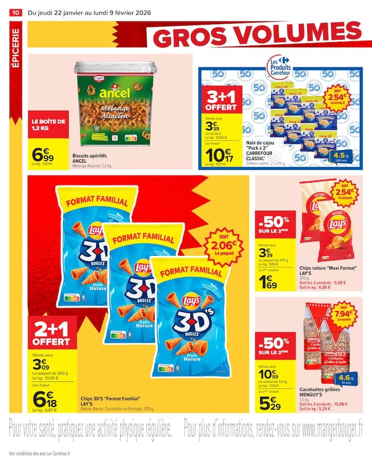 🧺Catalogue Carrefour : gros volumes, petits prix – café & lessive
