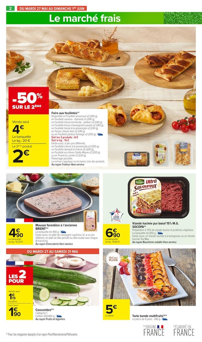 🛍️ Catalogue Carrefour Market - Le Mois À Vos Marques, Partez! 🎯