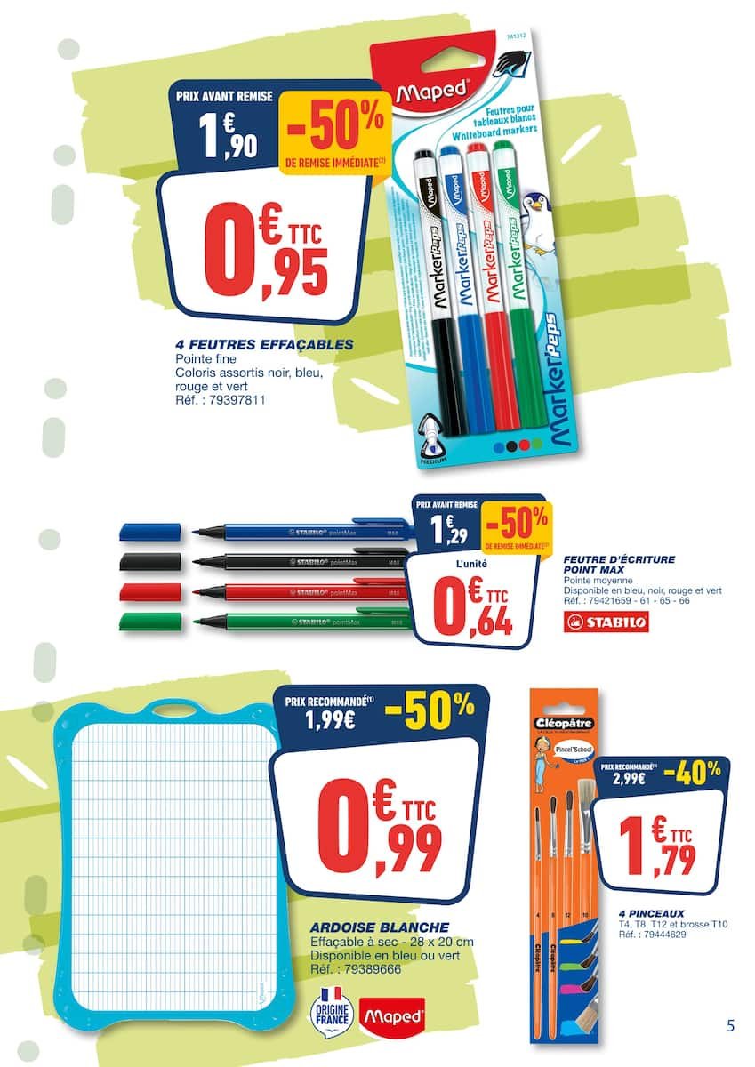 Bureau Vallée ✏️ Jusqu’à -60% sur la rentrée!