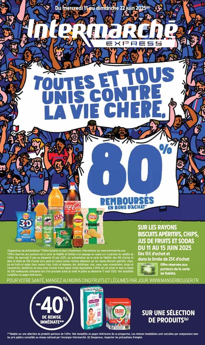 🛒 Intermarché Catalogue - UNIS CONTRE LA VIE CHÈRE 💰🔥