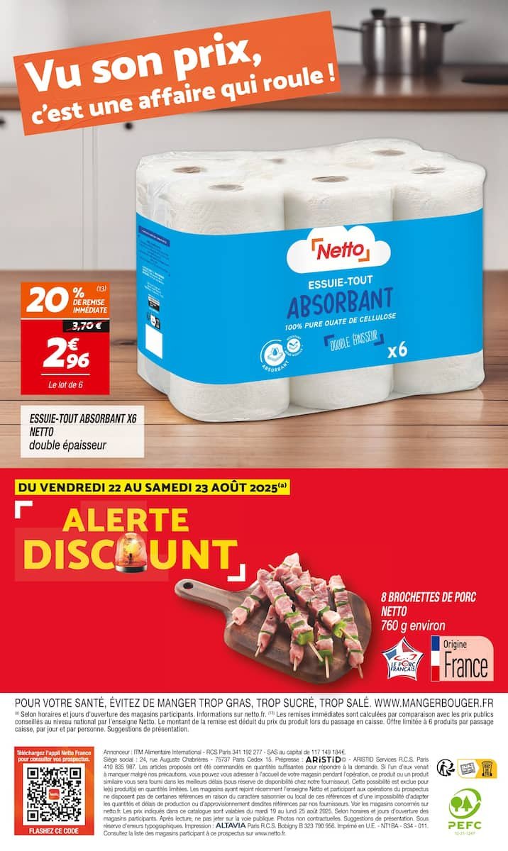 🛒 Netto Prospectus | Prix Bas Garantis – On Gagne Tous!