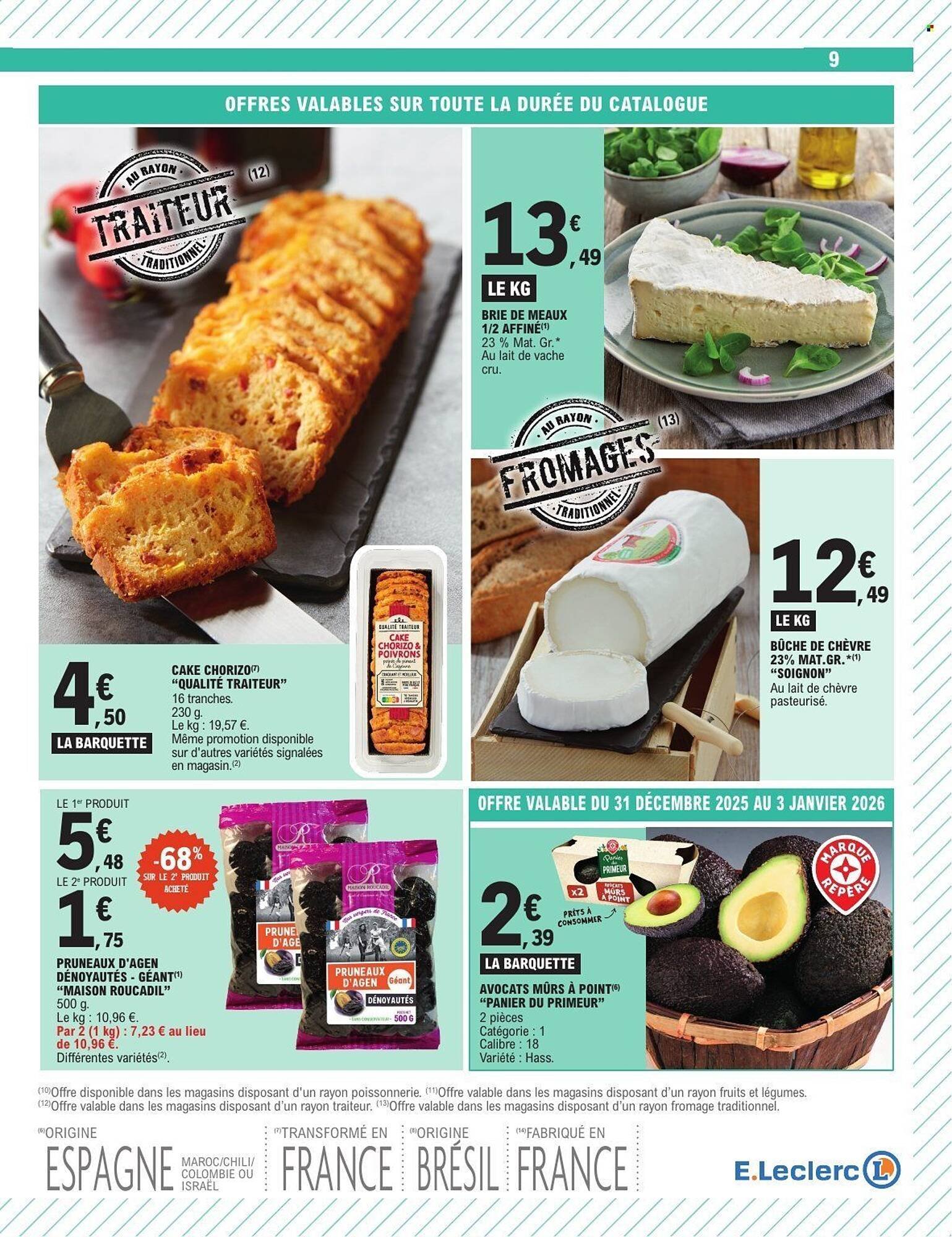 📅 Catalogue E.Leclerc du 30/12/2025 au 10/01/2026 – Promotions & Bons Plans