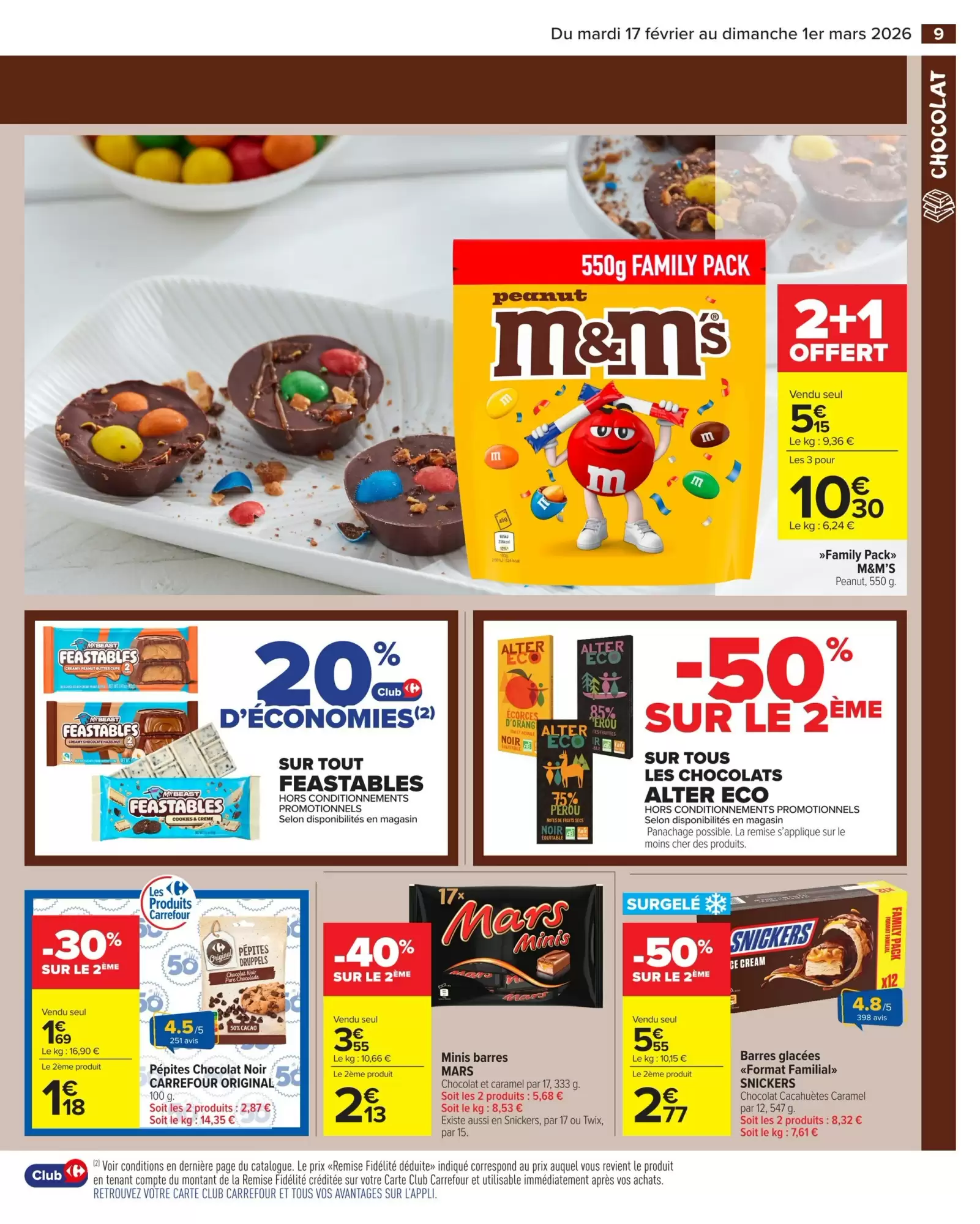 🍫Carrefour Market : promos chocolat & douceurs à prix malins