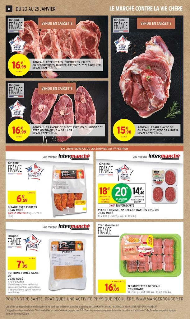 🧴Intermarché Catalogue: 100% remboursé beauté – du 20 au 25 janv.