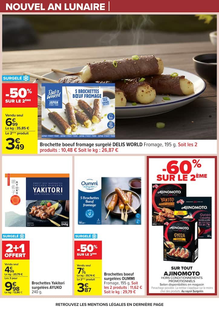 🧧Carrefour : Nouvel An Lunaire, promos alcool & bouquets