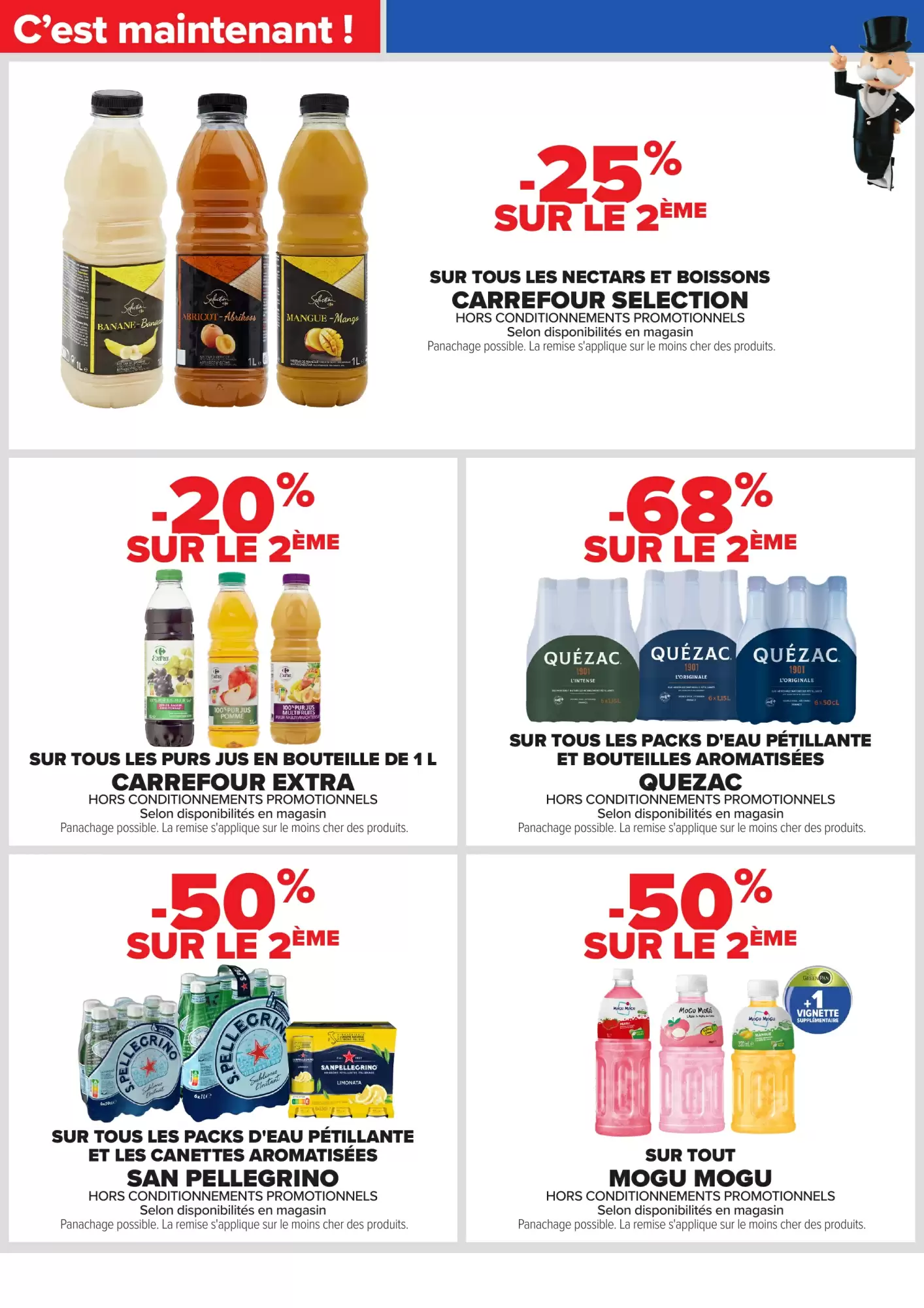 🎲Carrefour 🛒 | 100% REMBOURSÉ 💸 + MONOPOLY x2