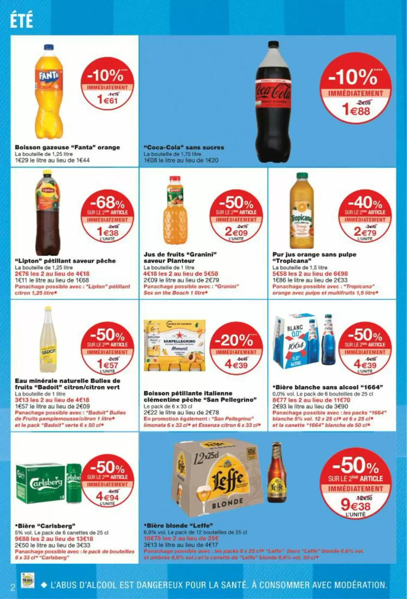 ☀️ Été gourmand & malin | -50% sur le 2ᵉ chez Monoprix