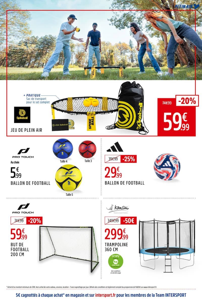 ⛰️Prospectus Intersport – Randonnez l’esprit léger !✨