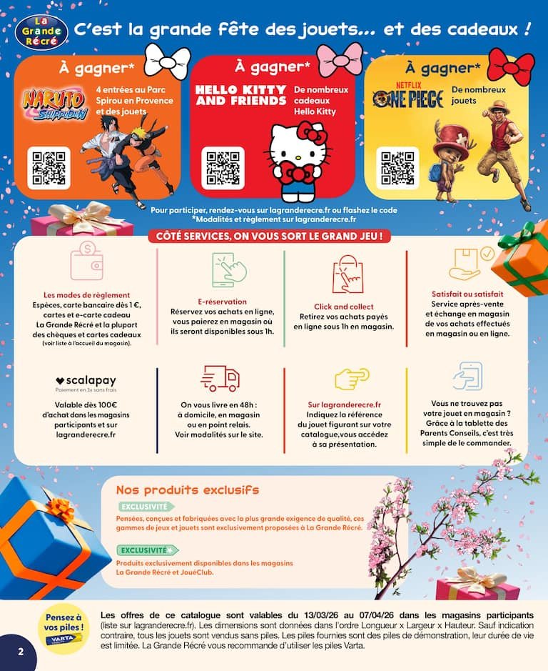 🎉 La Grande Récré Prospectus | 🎈 La Grande Fête Arrive