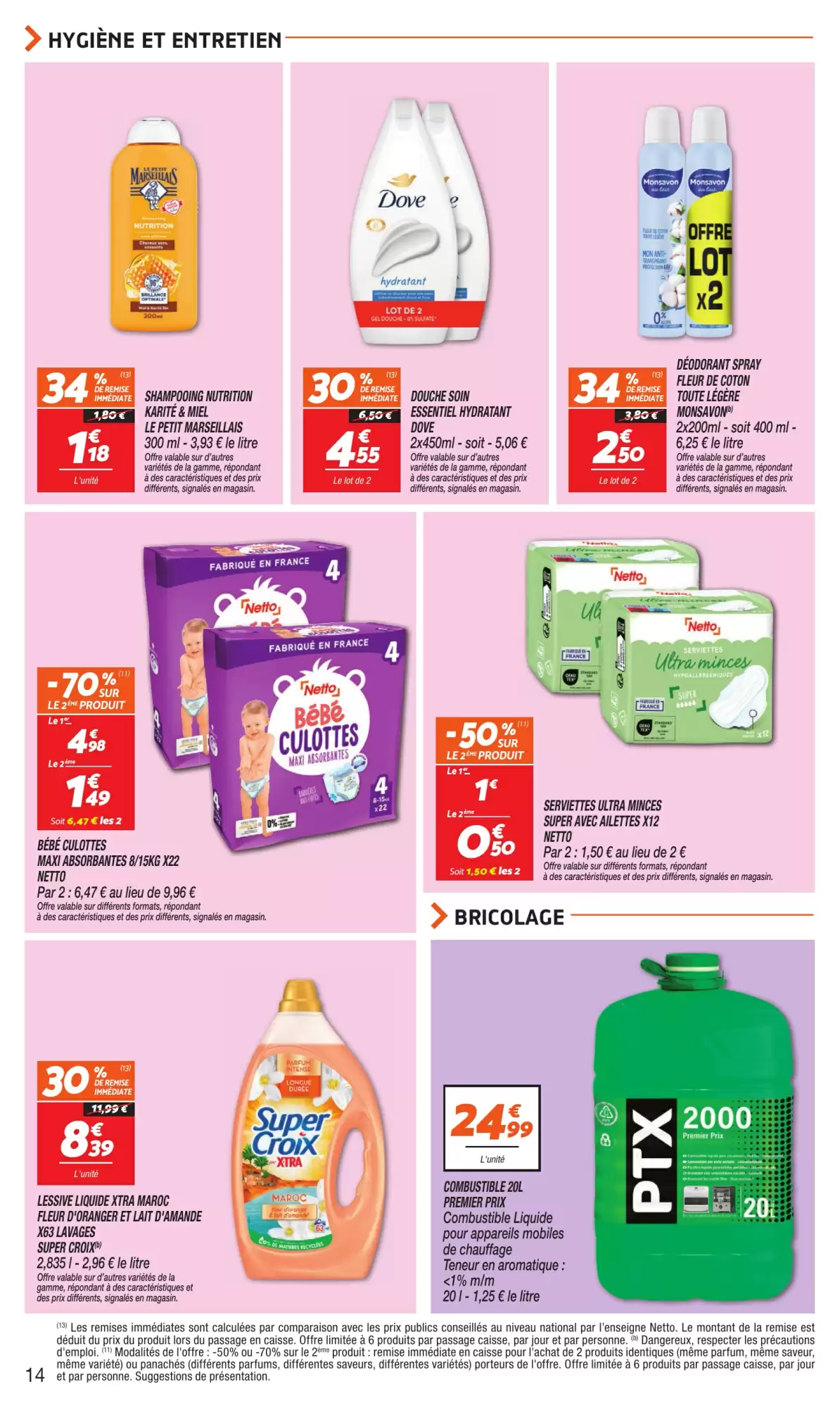 🍜Netto : nouilles & nems en promo – offres spéciales