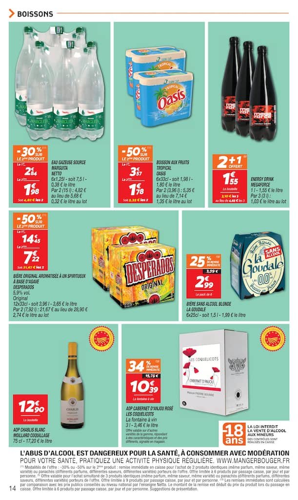 🥣Netto Prospectus: promos yaourts + 6€ dès 40€ d’achat