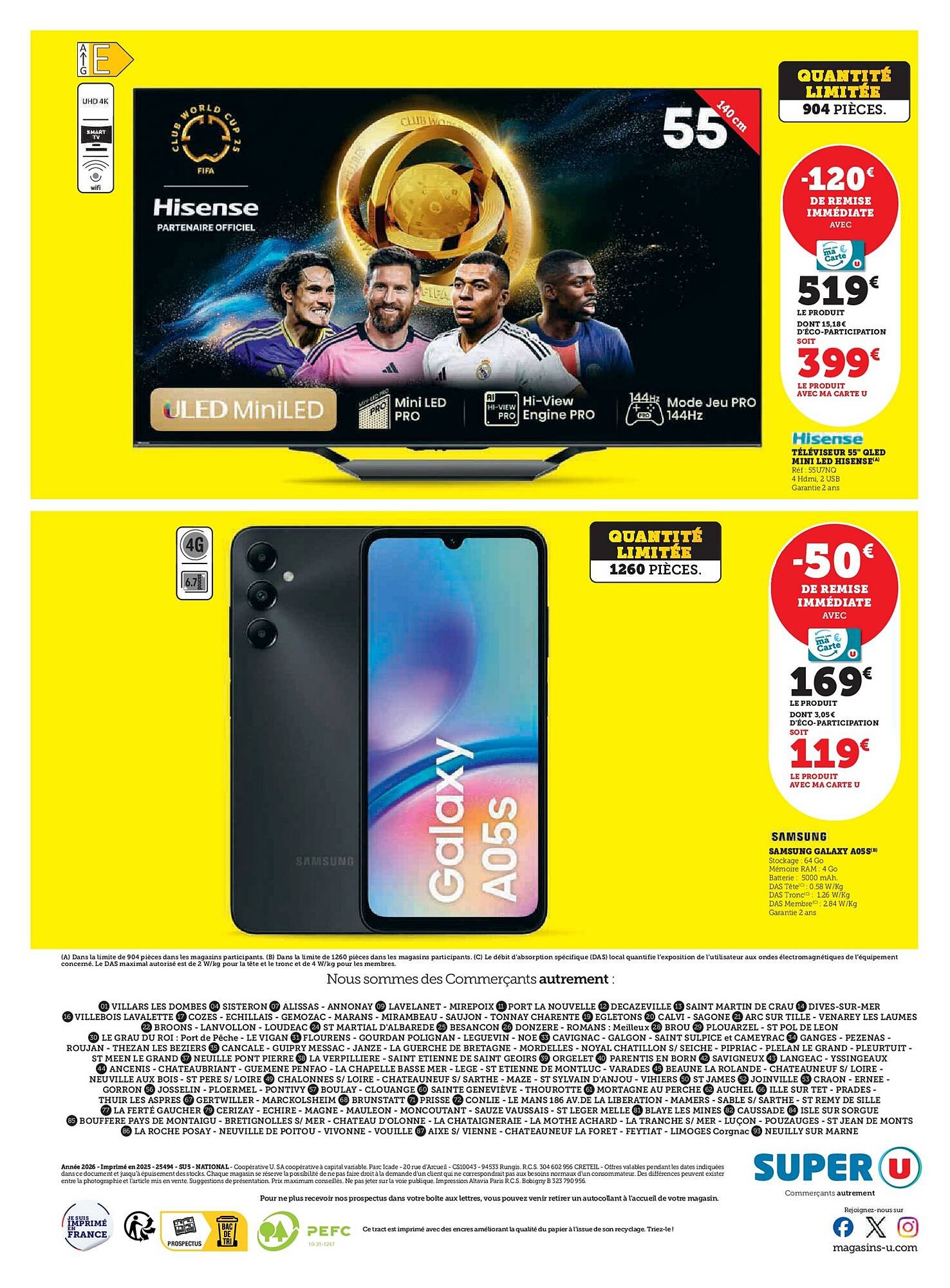 🛍️ Catalogue Super U du 30/12/2025 – Promotions & Offres Exclusives