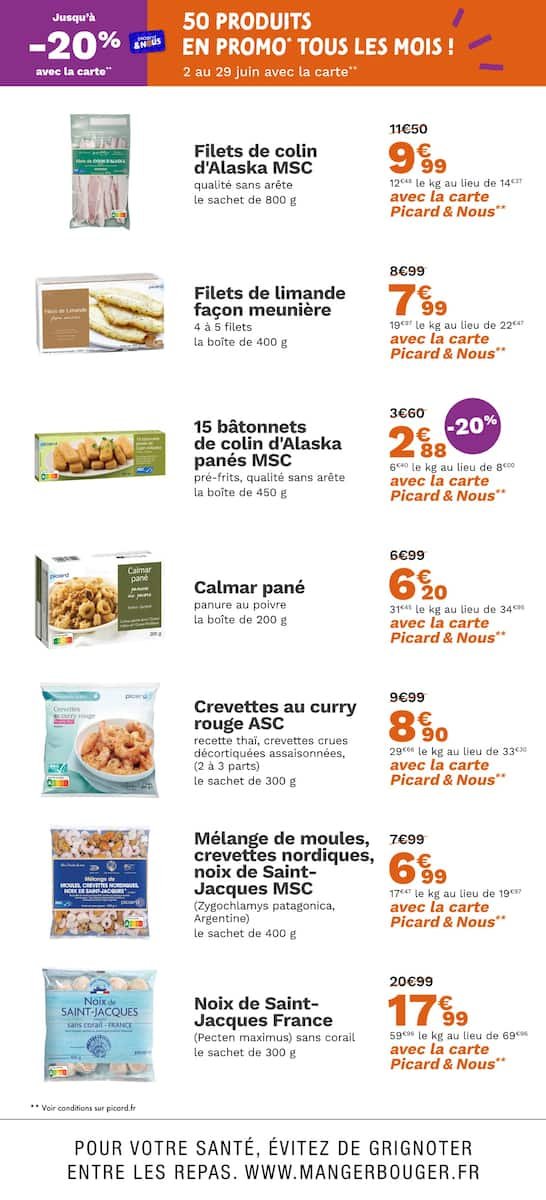 ❄️ Les Jours Picard & Nous – Vos Offres Surgelées Préférées ! 🛒
