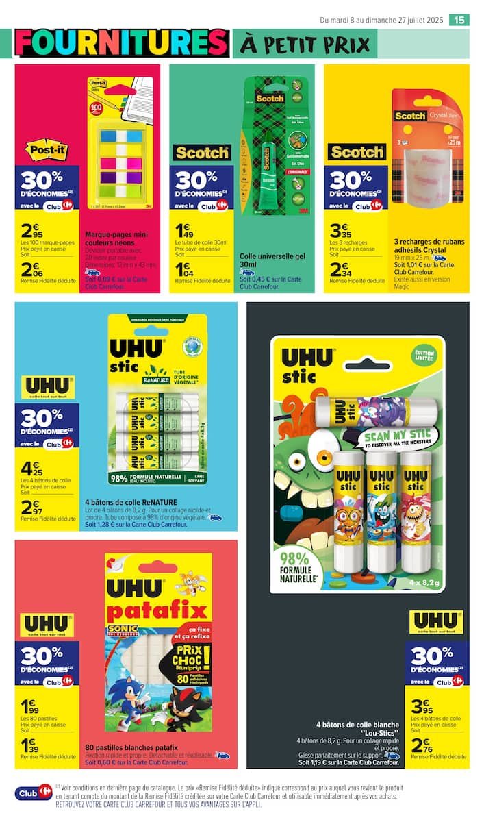 Carrefour Catalogue 📘 | Rentrée Scolaire à Prix Malins 🎓🖊️