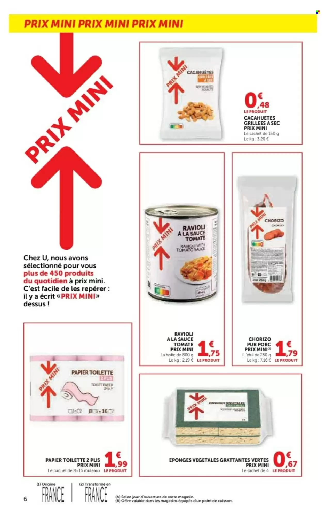 🧀 Promo Super U du 17 février au 1er mars 2026 : fromage tartiflette Ermitage & jambon cuit en réduction