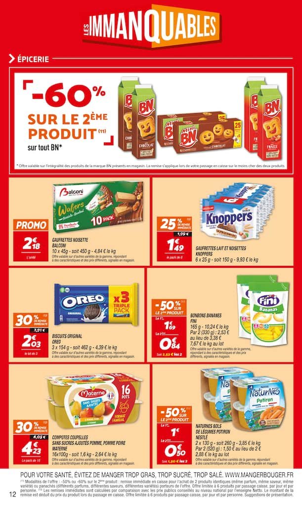 🧀Netto Prospectus | Les Immanquables 🛒 Promo Emmental & Réductions Carte