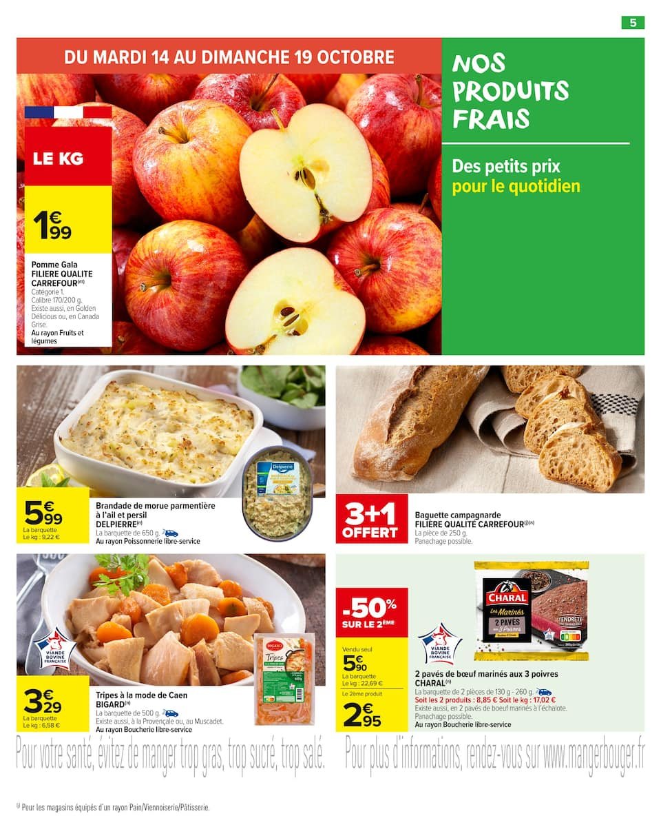 🎉 Carrefour Catalogue | Venez goûter le gala au meilleur pour de bon ! 🍇🧀
