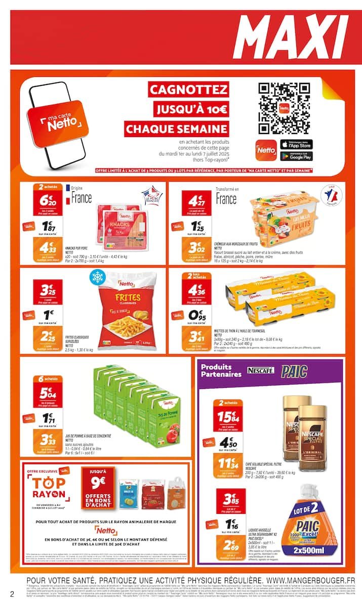 Netto Catalogues 🛒 | Maxi Volumes et Prix Mini 💥