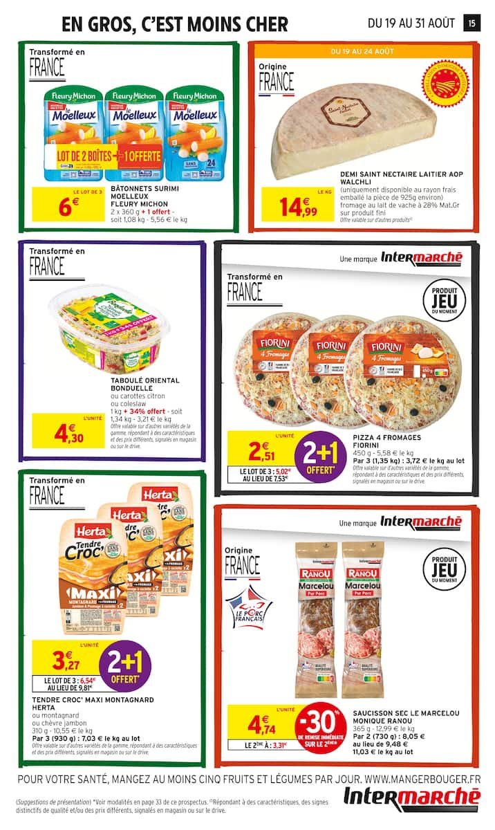 🎁 Intermarché SUPER | Jusqu’à 100€ remboursés en bons!