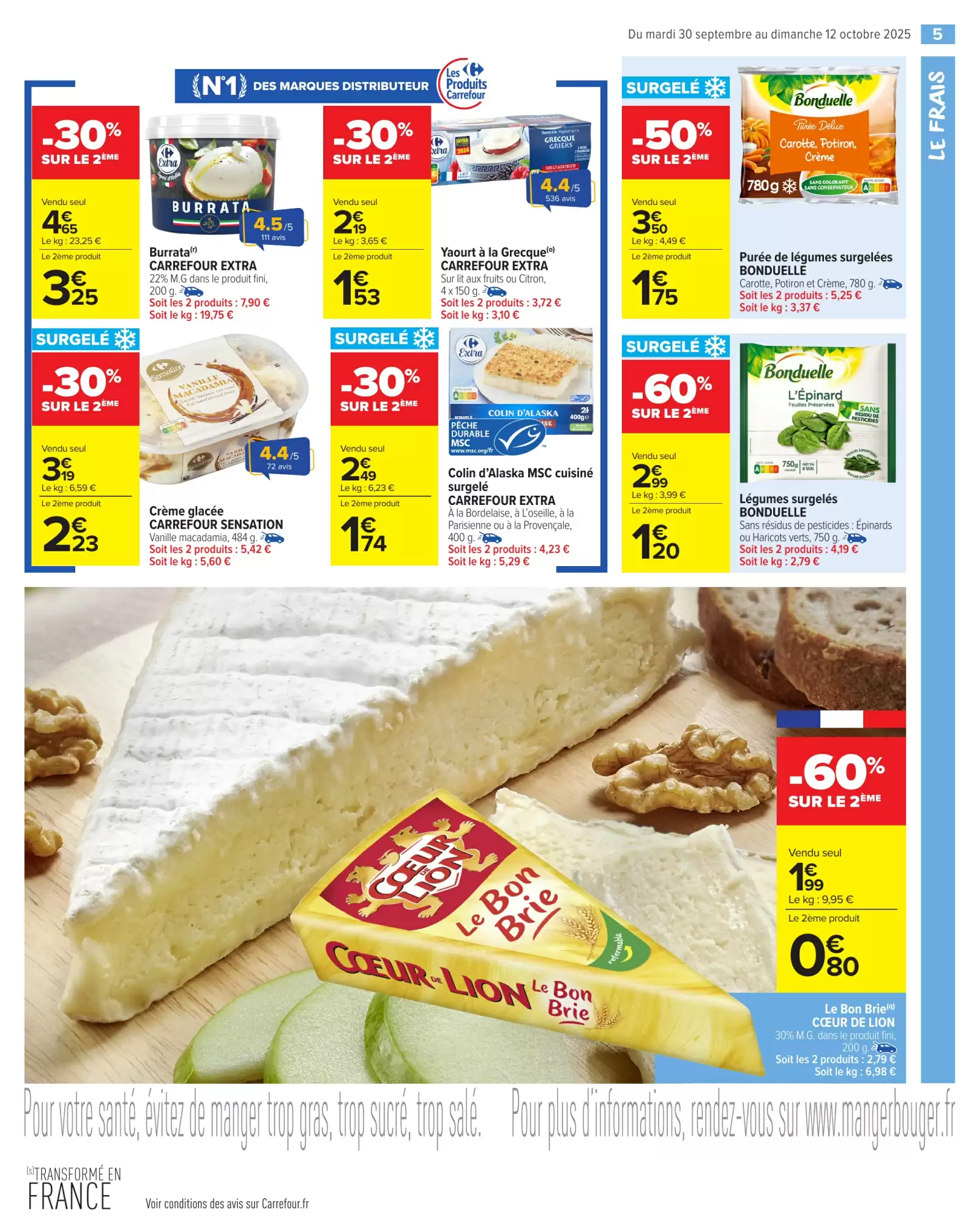 🔥Carrefour Market-50% Club Sodebo dès 15€ d’achat 🛍️