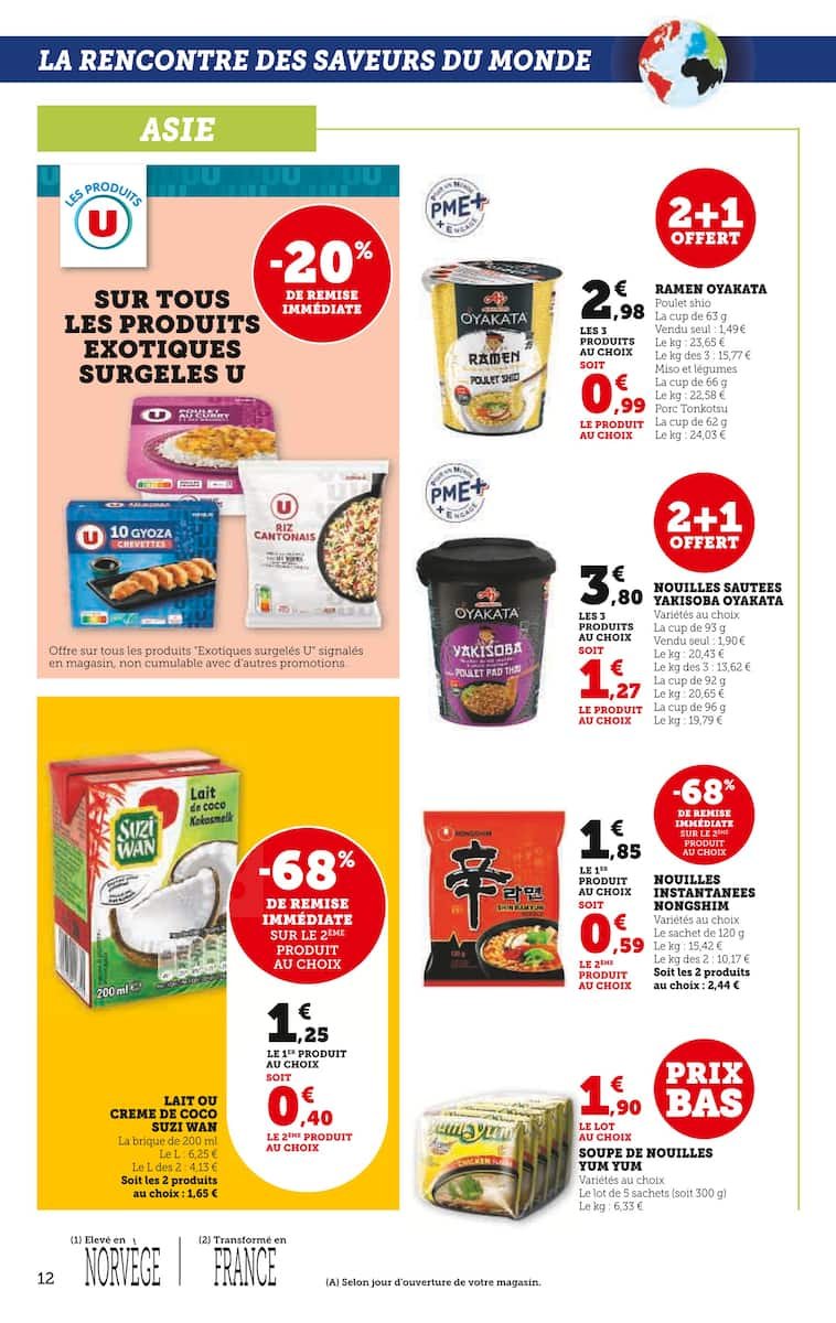 U-Express 🛍️ -60% immédiate | Offres au kg 💥