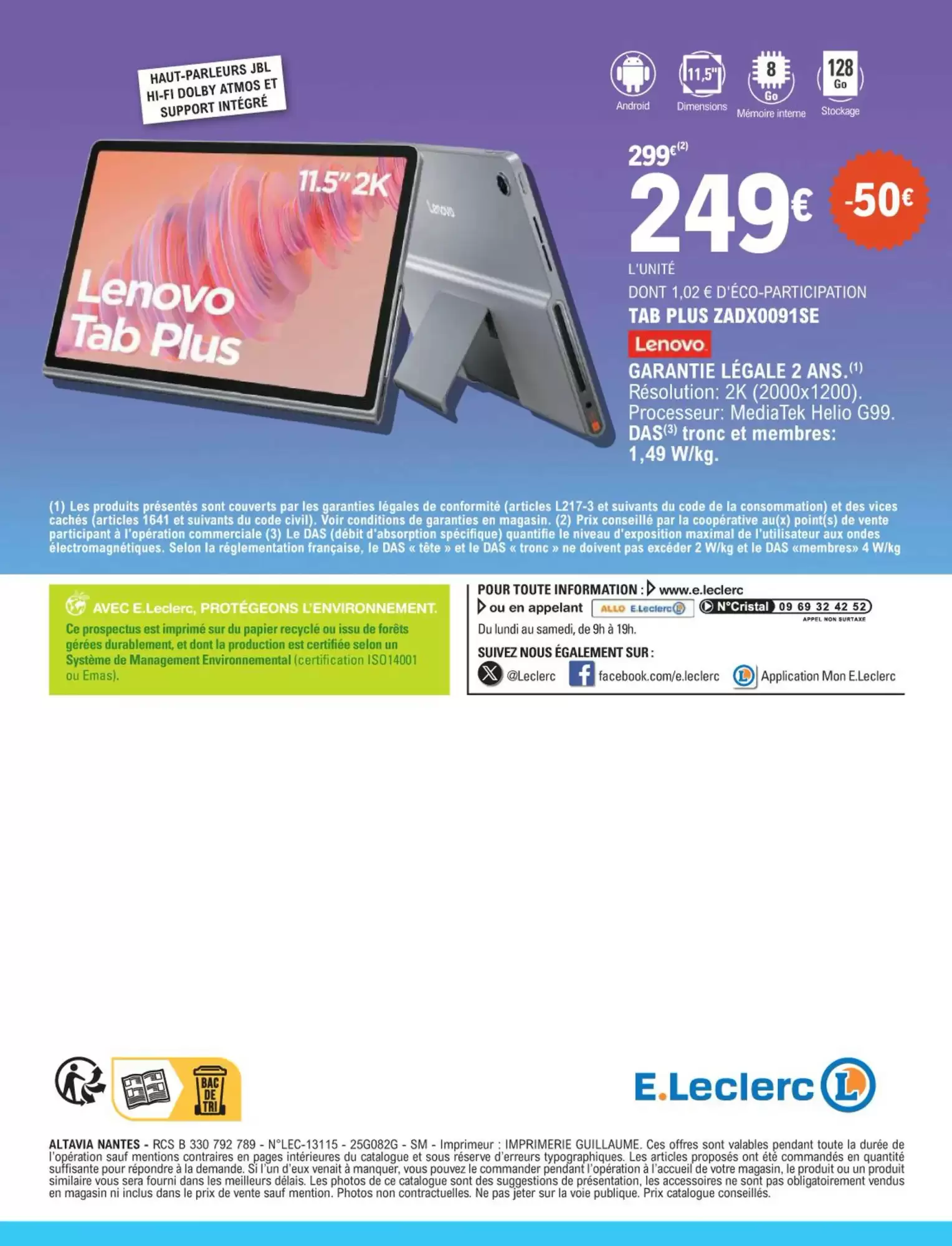 🚀 E.Leclerc - SPÉCIAL HIGH-TECH 📱💻 À PRIX LECLERC !