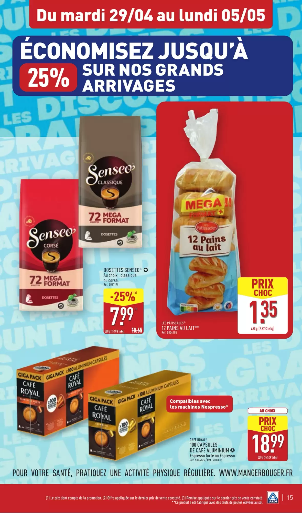 Aldi Catalogues du 29.04 au 05.05 - Grands Arrivages à Prix Discount! 🛒✨