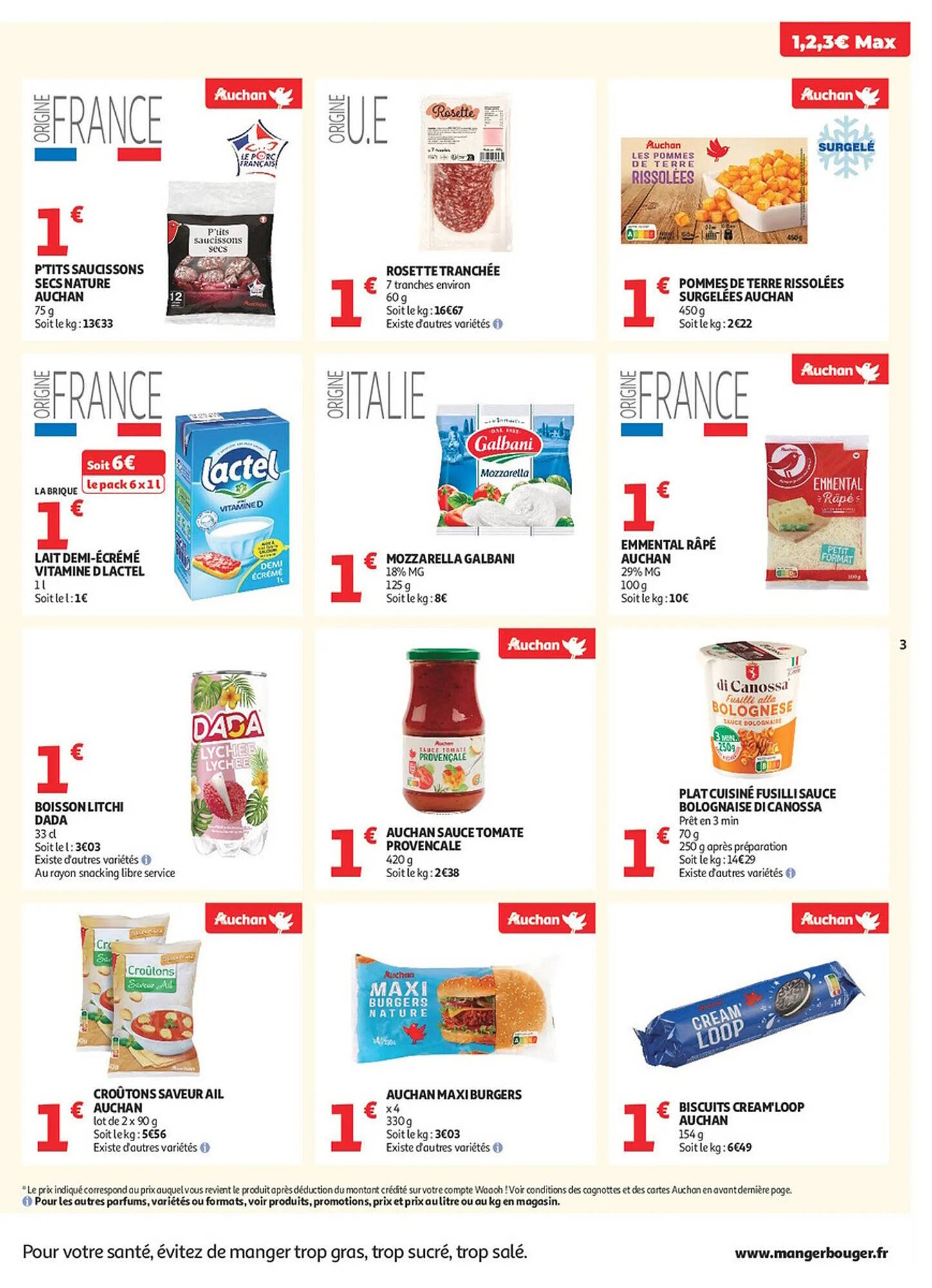 Auchan Catalogue – Le Bon Moins Cher (13–24 jan.)